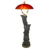 Setting Sun Black Bear Floor Lamp