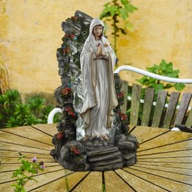 Blessed Virgin Mary Illuminated Statue