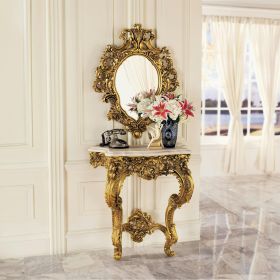 Madame Antoinette Console & Mirror Set