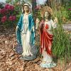 S/ Jesus & Mary Devotional Sculptures