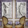 S/ Right & Left Greek Maenad Freizes