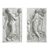 S/ Right & Left Greek Maenad Freizes