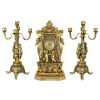 Chateau Chambord Clock & Candelabra Set