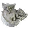 Medium Blushing Babel Dragon Statue