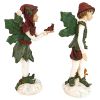 S/2 Boy & Girl Xmas Pixies