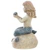 Little Girl Mermaid Holding Shell