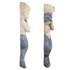 S/2 Female/Male Mermaid Wall Plaques