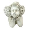 Gods Messenger Cherub With Bird Statue