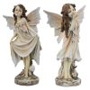 S/2 Wildflower Meadows Fairy Statues