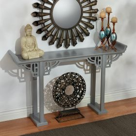 Grey Forbidden City Console Table