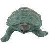 Traipsing Turtle Bronze Statue