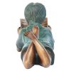 Bookworm Boy Reader Bronze Statue