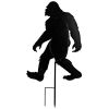 Bigfoot Yeti Metal Garden Stake