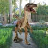 Velociraptor Dinosaur Statue