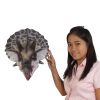 Triceratops Scaled Dinosaur Wall Trophy