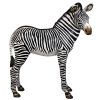 Grand Scale Zebra Foal Statue