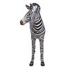 Grand Scale Zebra Foal Statue