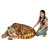 Bengal Tigress With Cub Statue