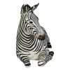 African Striped Zebra Bench