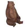 Sitting Pretty Brown Bear Statue