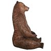 Sitting Pretty Brown Bear Statue