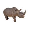 Life Sized Black Rhinoceros Statue