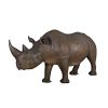 Life Sized Black Rhinoceros Statue