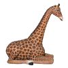 Dakarai Grande Sitting Giraffe Statue