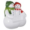 Powder Pals Holiday Snowman Bench