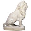 Stately Chateau Lion Statue Right