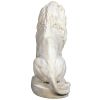 Stately Chateau Lion Statue Left