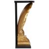 Black And Gold Gilt Shell Console Table