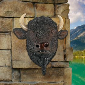 American Bison Head Wall Decor