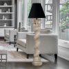 Stone Bernini Barley Twist Floor Lamp