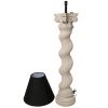 Stone Bernini Barley Twist Floor Lamp