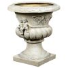 Grape Harvest Cherub Urn