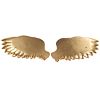 Gold Angel Wings Wall Sculpture