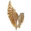 Gold Angel Wings Wall Sculpture