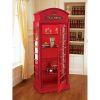 British Telephone Booth Display Cabinet