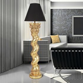 Gold Bernini Barley Twist Floor Lamp