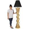 Gold Bernini Barley Twist Floor Lamp