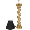 Gold Bernini Barley Twist Floor Lamp