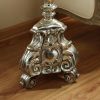 Grande Scroll Footed Candlestick