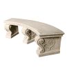 Salentino Crescent Garden Bench