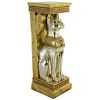 Egyptian Cat Goddess Bastet Pedestal