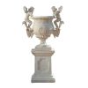 Versailles Cherub Urn With Plinth