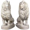 Set Of Right & Left Stately Lions