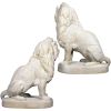 Set Of Right & Left Stately Lions