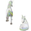 S/2 Magical Mystical Unicorn Statues