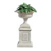 Larkin Garden Urn On Plinth